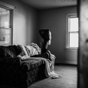 Abandoned Ozarks Emily Gallo Joe Combs 9 0o59s3l Boudoir Poses on the Couch or Sofa