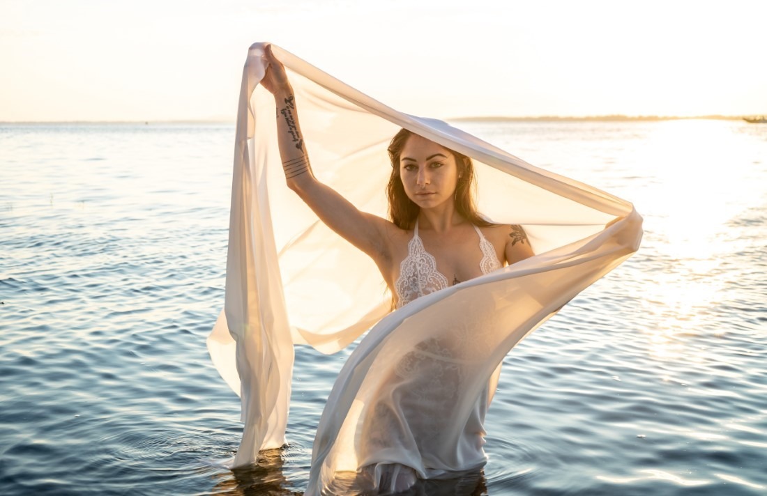 Beach Sunrise With Miss B.- Andrew Jordan Image 11