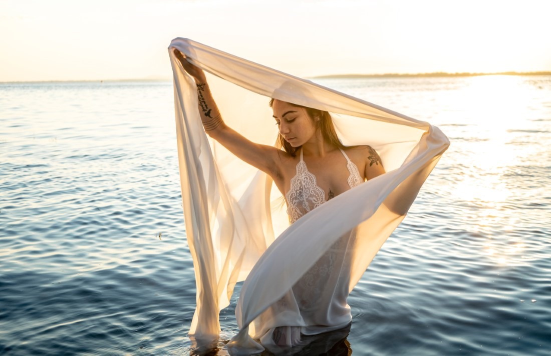 Beach Sunrise With Miss B.- Andrew Jordan Image 12