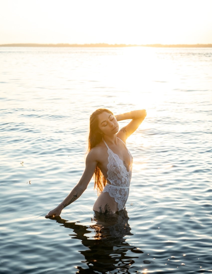 Beach Sunrise With Miss B.- Andrew Jordan Image 15