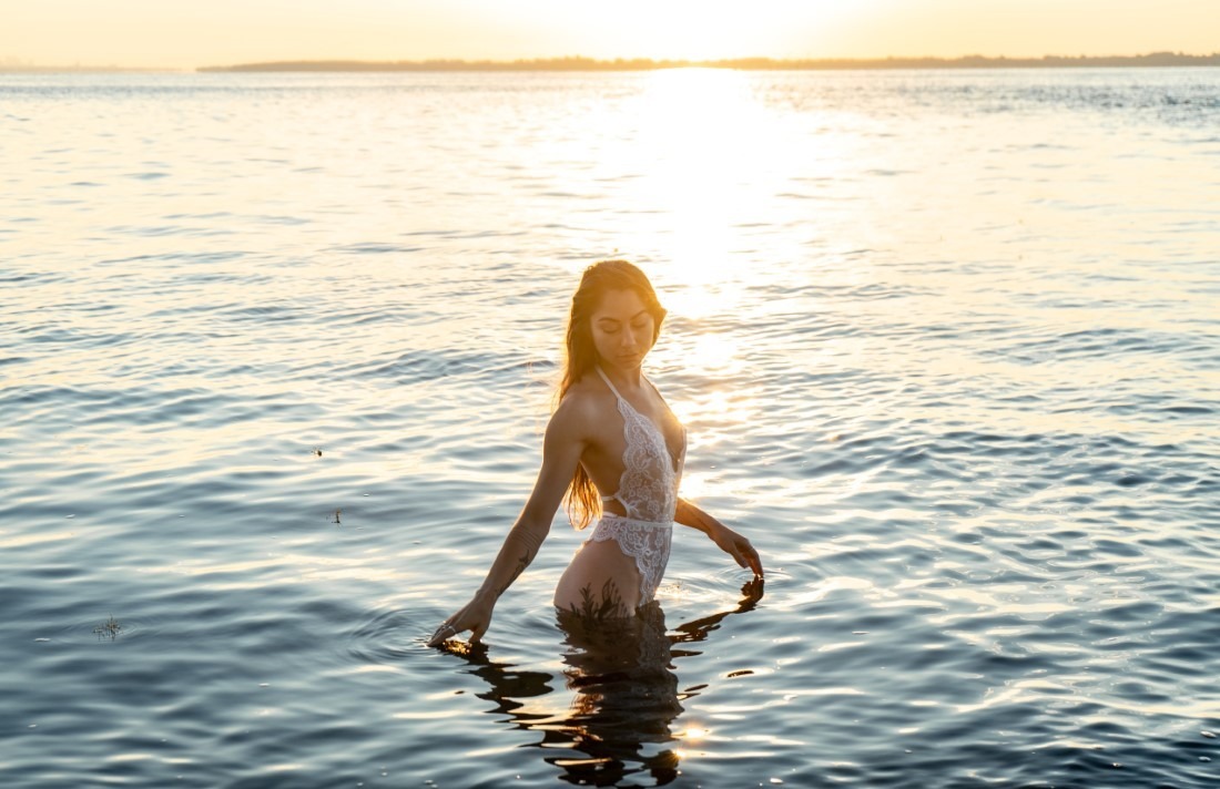 Beach Sunrise With Miss B.- Andrew Jordan Image 16