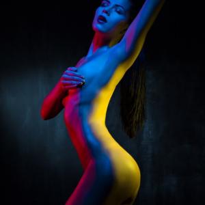 Beautiful Nude Nadiadamkovskaya Snookerist 2 Nr9y8xj Boudoir Photography in a Colorful Light Setting