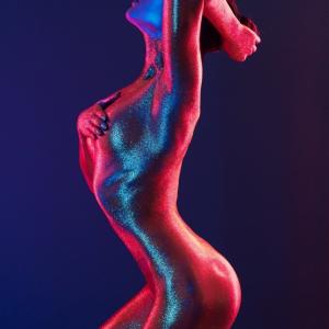 Color Of Gold Ivan Cheremisin 9 1xqsy7v Boudoir Photography in a Colorful Light Setting