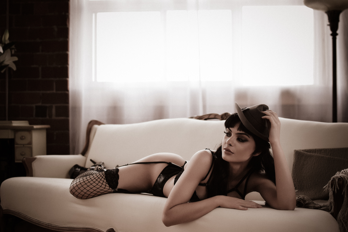 Dark Boudoir Series Wrené Nova Charlie Doyle Photography Image 8