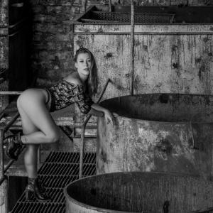 Desire Damiana Luciano Freire 27 2h367rk Boudoir Photography in Industrial / Abandoned Places