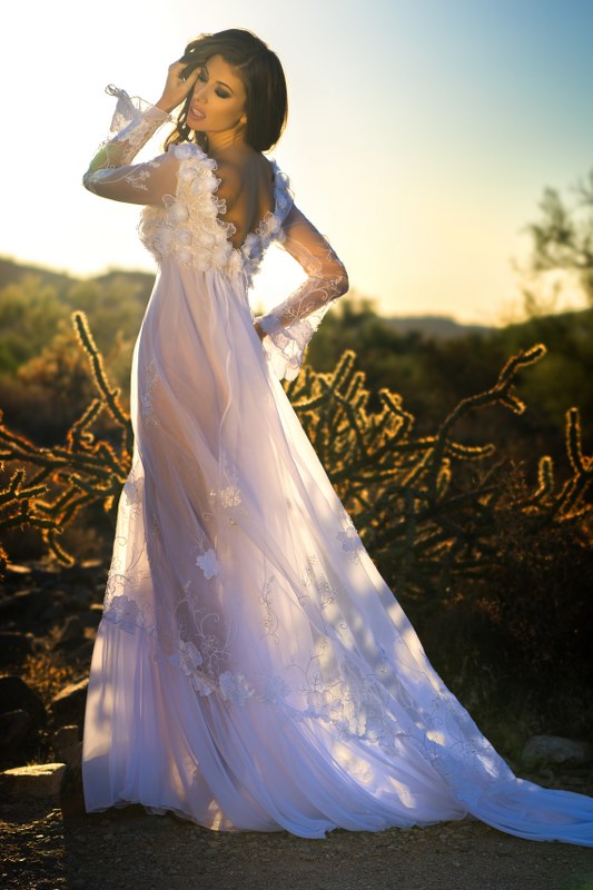 Lana Gerimoivch With Alis Fashion Design & Christos Swell & Maria Eriksson & Helen Demun & Simone - Golden Romance Image 7