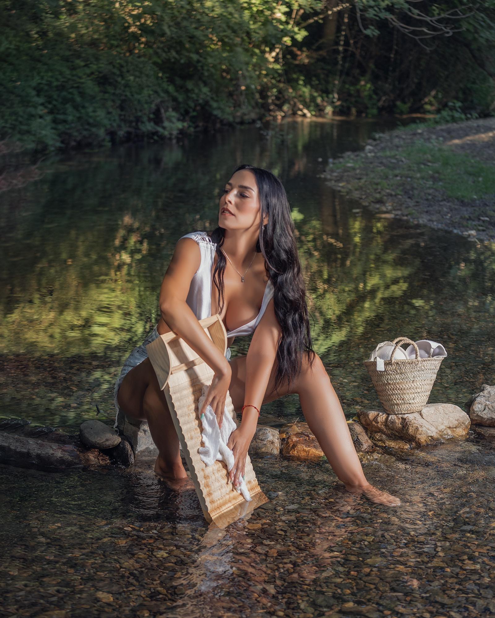 Laundry Day At The River - Alejandra Image 10