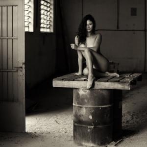 Lechat Bia 7 Wo8v76e Boudoir Poses Over a Table