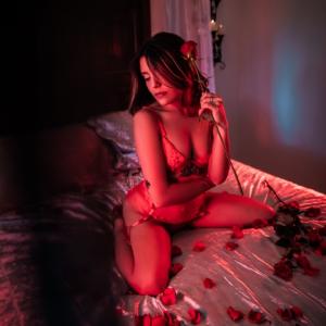 My Sweet Valentine Nikki Rodriguez Lana A Longo 3 Yn3i9j7 Boudoir Photography in a Colorful Light Setting