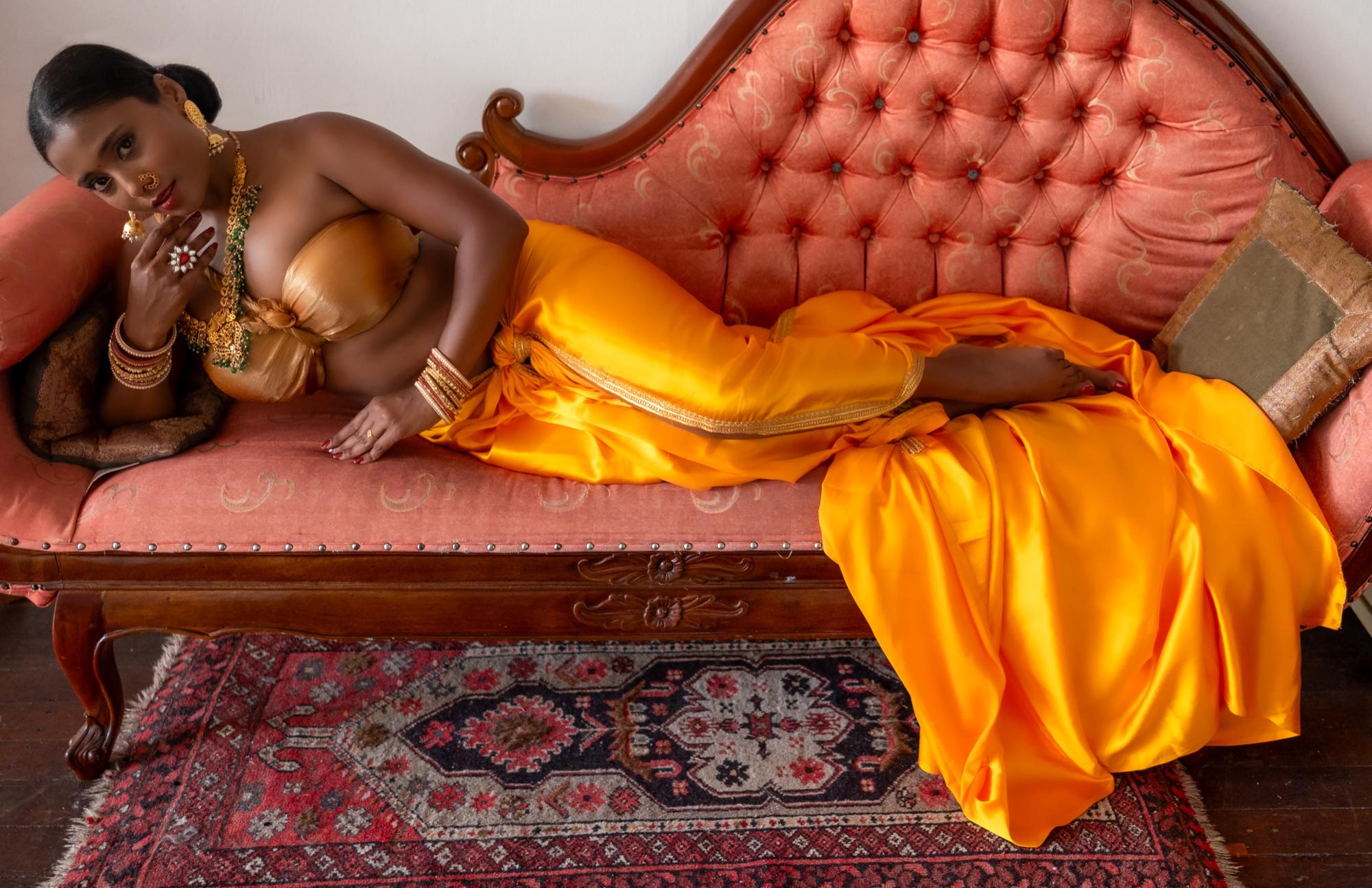 Nikita On The Chaise Longue - Nyk Sykes & Nikita Gordijn Image 10