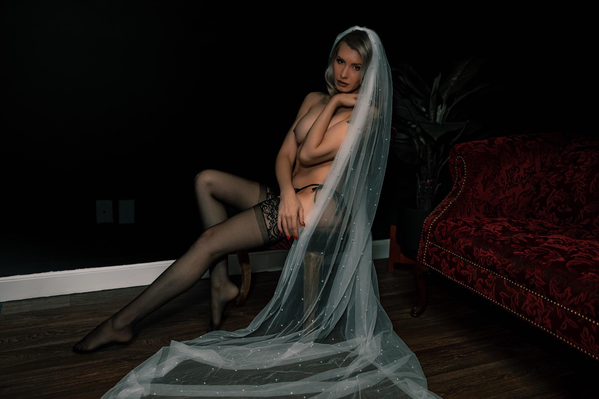 Veiled In Confidence: A Bold Bridal Reveal - James lee & Brittanyjean_pinup Image 8