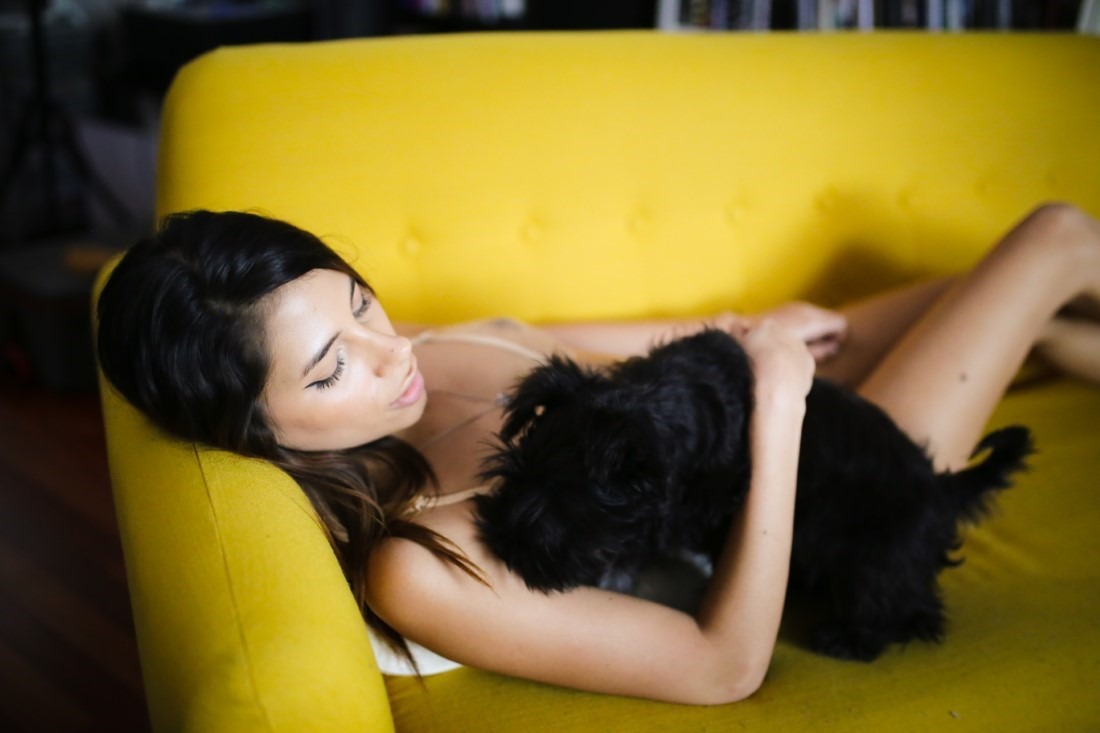 Yellow Couch - Baby Nicols & Lovebokeh Image 8