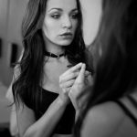 Beautiful Soul Anastasia 9 Boudoir Poses in Front of the Mirror