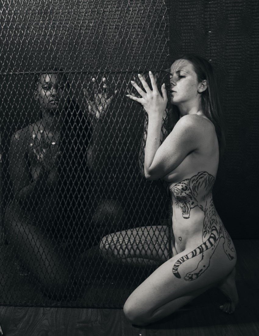 Caged Animal -  Ashley Johnson &  Jessica Shifflett & Lourenso Ramautar Image 6