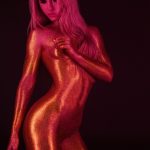 Color Of Gold Ivan Cheremisin 7 Boudoir Photography in a Colorful Light Setting