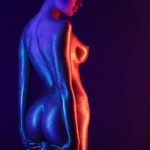 Color Of Gold Ivan Cheremisin 8 Boudoir Photography in a Colorful Light Setting