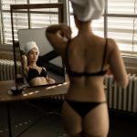 Girl In The Mirror - Arielle & Thomas Hessel Boudoir Photography