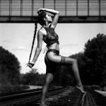 On Track Condrea Zhuang Daniel Meshel 3 Boudoir Photography in Industrial / Abandoned Places
