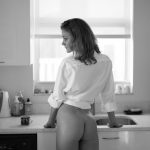 Waiting Makayla Vito Servideo 6 Boudoir Poses in the Kitchen