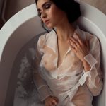 Yulia Gracheva Dmitry Bugaenko One Cloudy Morning 3 Bathtub Boudoir Poses